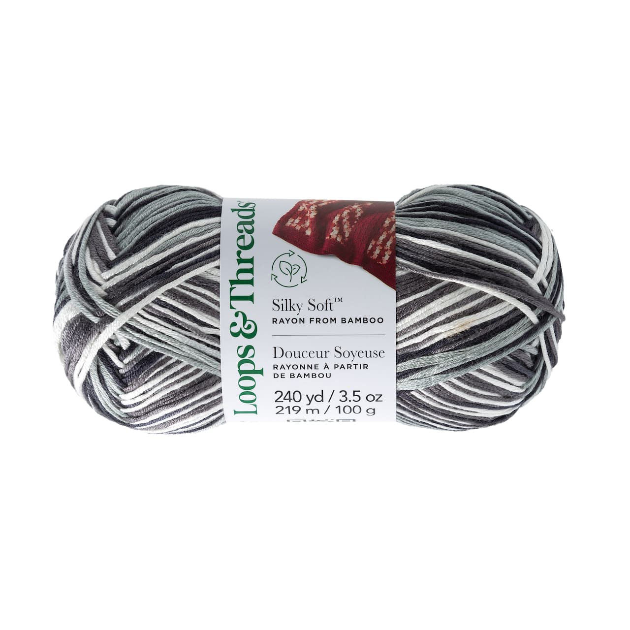 15 Pack: Silky Soft™ Multi Yarn by Loops & Threads®
